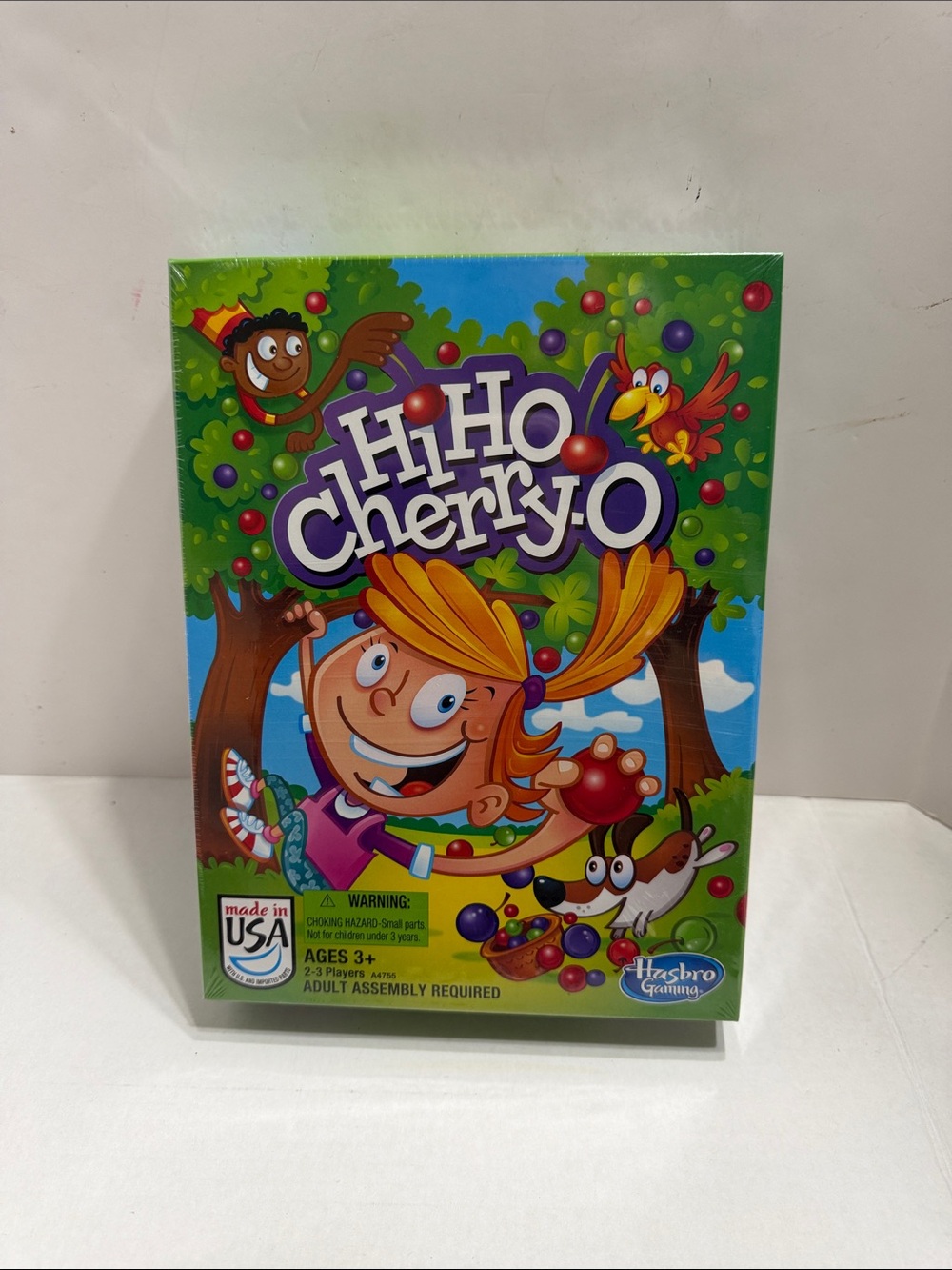 Hasbro Hi Ho Cherry-O Game - Green, Blue, Purple Artwork
